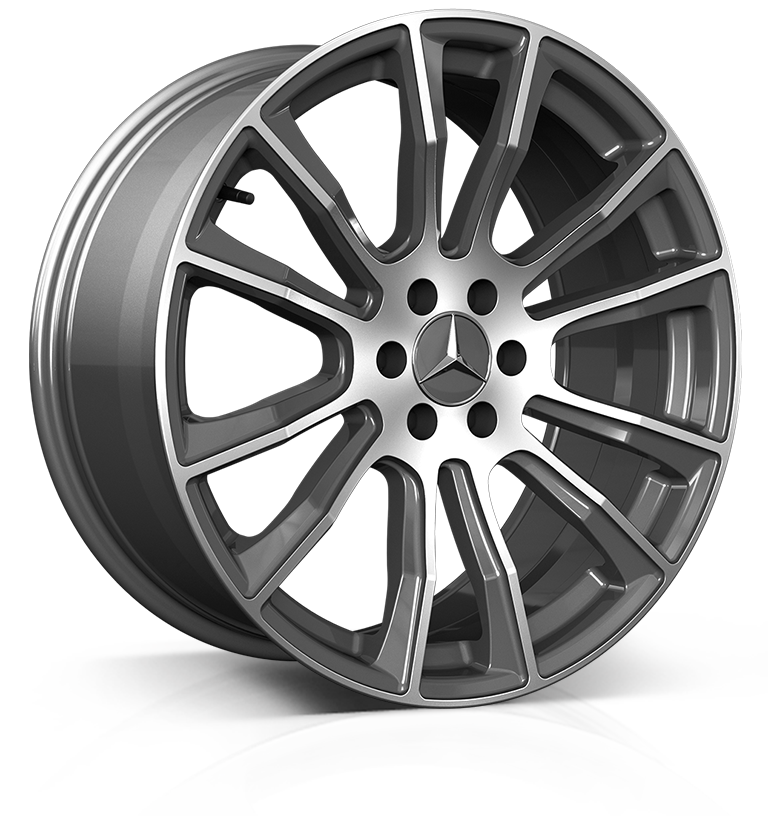 Hawke Denali 20 inch wheel finished in Gunmetal Polished; drilled to 6-114 stud pattern