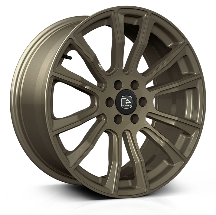Hawke Denali 20 inch wheel finished in Matt Bronze; drilled to 6-114 stud pattern